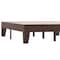 Flash Furniture Walnut Full Size Solid Wood Platform Bed YKC-1090-F-WAL-GG - alternate 2